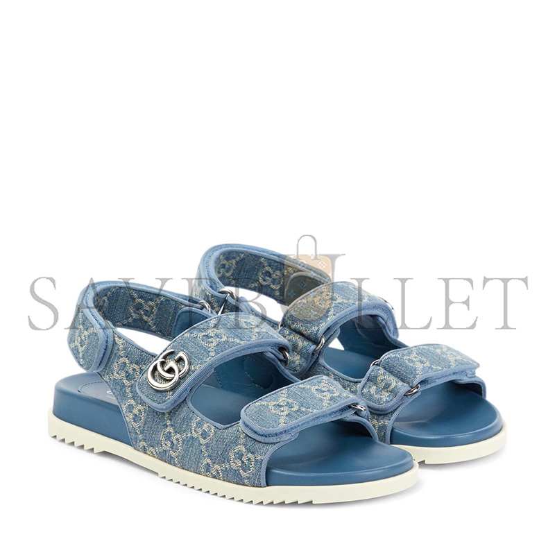 GUCCI WMNS GG SANDAL 'LIGHT BLUE DENIM 317539